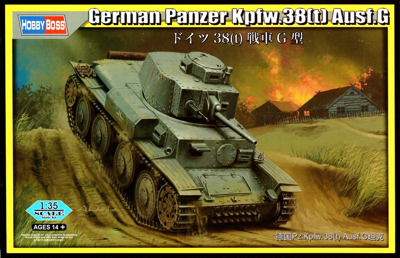 Pz.Kpfw.38(t) Ausf.G, 1:35, 008/80137 - Plastikové modely a modelářské ...
