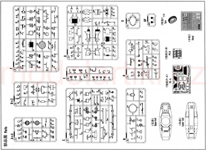 Le.Pz.Sp.Wg Sd.Kfz.221 Leichter Panzerspahwagen Late, 1:35, 008/83814