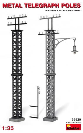 Metal Telegraph Poles, 1:35, 089/35529