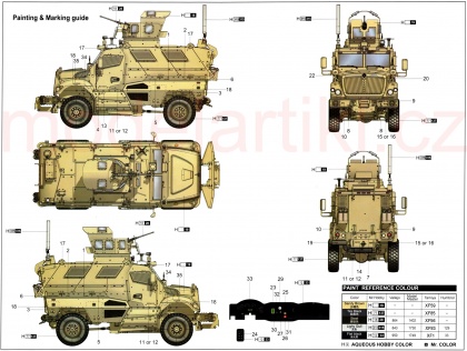 MaxxPro MRAP, 1:16, 005/00931