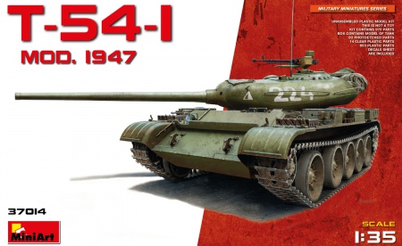 T-54-1 Soviet Medium Tank Mod.1947, 1:35, 089/37014