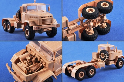 Russian KrAZ-260B Tractor with 5P85TE TEL S-300PMU, 1:35, 008/85511