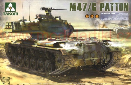 M47/G Patton US Medium Tank, 1:35, 103/2070