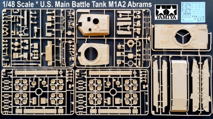 U.S. Main Battle Tank M1A2 Abrams, 1:48, 001/32592