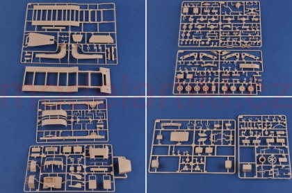 Ukraine KrAZ-6446 Tractor with MAZ/ChMZAP-5247G semitrailer & T-62, 1:35, 008/85513
