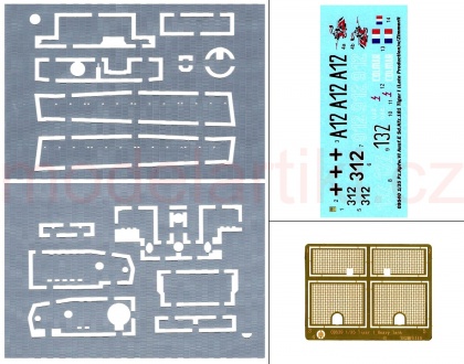 Pz.Kpfw.VI Ausf.E Sd.Kfz.181 Tiger I - Late Production (w/Zimmerit), 1:35, 005/09540