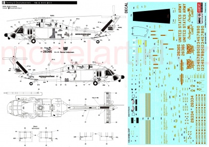 AH-60L DAP Black Hawk, 1:35, 002/12115