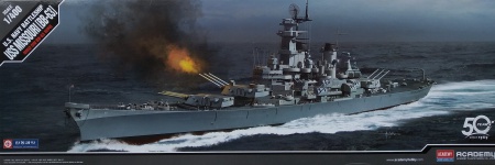 USS Missouri BB-63, 1:400, 002/14401