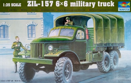 ZIL-157 6x6 Military Truck, 1:35, 005/01001