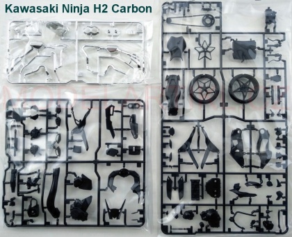 Kawasaki Ninja H2 Carbon, 1:12, 001/14136