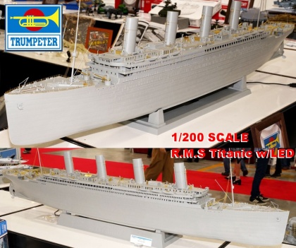 R.M.S Titanic w/LED, 1:200, 005/03719