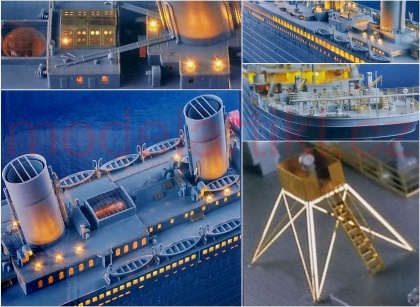 R.M.S Titanic w/LED, 1:200, 005/03719