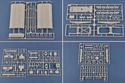 German KARL-Geraet 040/041 on Railway Transport Carrier, 1:72, 008/82961