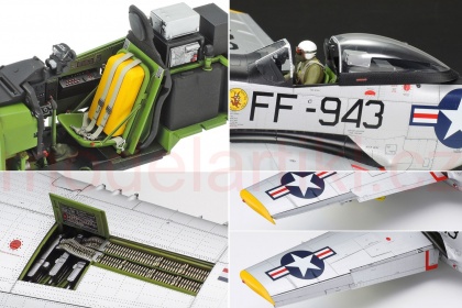 North American F-51D Mustang Korean War, 1:32, 001/60328