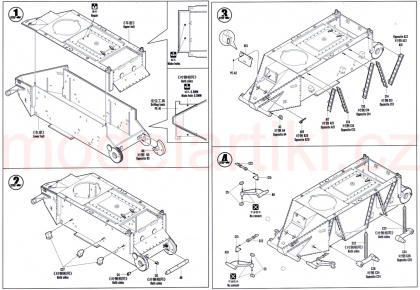 Soviet D-38 Tank, 1:35, 008/84517