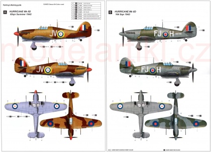Hawker Hurricane Mk.II D Trop, 1:24, 005/02417