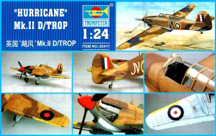 Hawker Hurricane Mk.II D Trop, 1:24, 005/02417