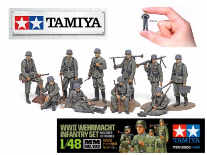 Wehrmacht Infantry WWII, 1:48, 001/32602