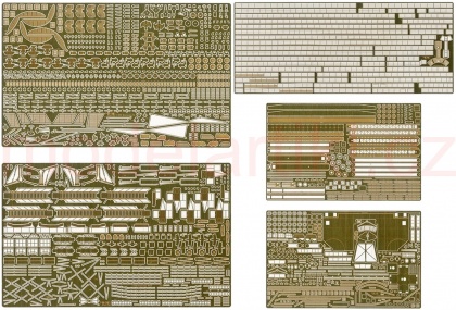 Detail up set for Trumpeter 1/200 Bismarck, 1:200, 083/66602