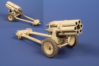 15 cm Nebelwerfer 41 German Multiple Rocket Launcher, 1:72, 012/SA72026