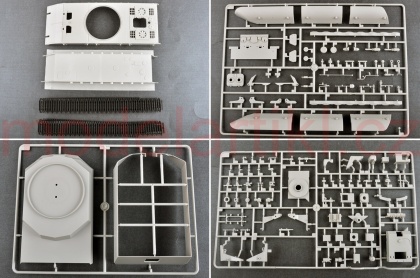E-100 Flakpanzer w/12.8cm Flak 40, 1:35, 005/09585