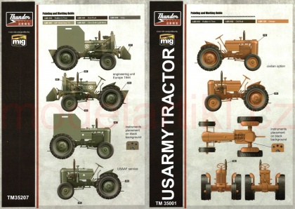 US Army Armored Tractor (4v1), 1:35, 104/TM35007