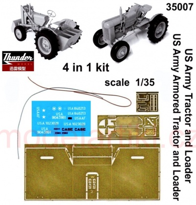 US Army Armored Tractor (4v1), 1:35, 104/TM35007