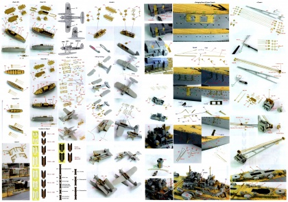 Bismarck 1941 (Advanced Add-on Set for Basic for Trumpeter), 1:200, 101/21001F1