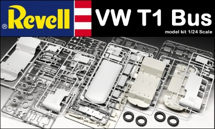 VW T1 BUS, 1:24, 009/07675