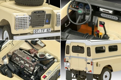 Land Rover Series III LWB commercial - (Model Set), 1:24, 009/67056