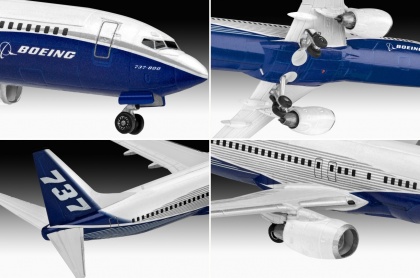 Boeing 737-800 (Starter Set), 1:390, 009/63809