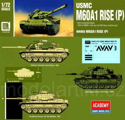USMC M60A1 RISE (P) (Limited Editions), 1:72, 002/13425