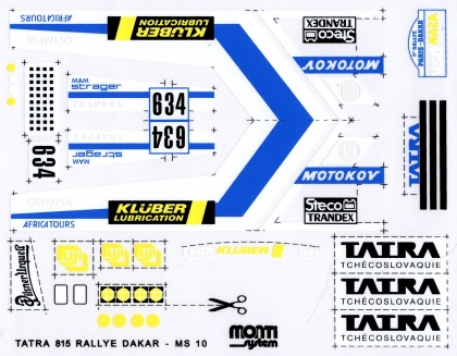 Tatra 815 DAKAR, 1:48, 025/MS10