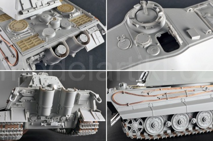 Pz.Kpfw.VI Sd.Kfz.182 Tiger II - Porsche Early production vehicle Fgst.Nr.280009(w/ full interior kit), 1:16, 005/00948