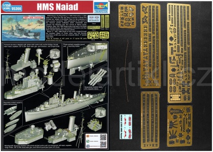 HMS Naiad, 1:350, 005/05366