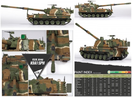 R.O.K.Army K9A1 SPH, 1:35, 002/13561