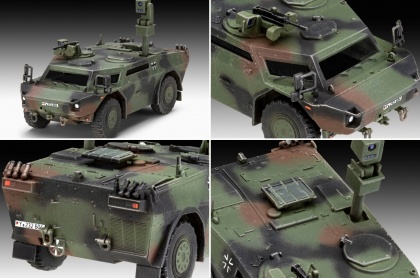 Spähwagen Fennek (Model Set), 1:72, 009/63356