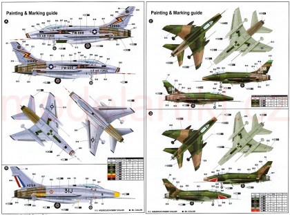 F-100D Super Sabre, 1:48, 005/02839