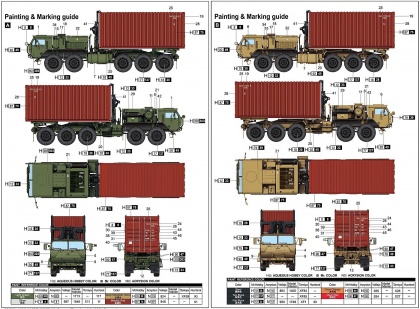 LVSR MKR18 Cargo Truck with 20ft Container, 1:35, 083/63550