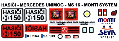Lesní speciál - Mercedes Unimog U1300 L, 1:48, 025/MS16
