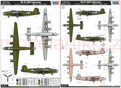 US B-24D Liberator, 1:48, 008/81775