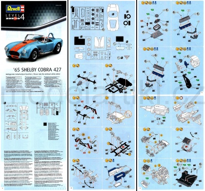 65 Shelby Cobra 427 (Model Set), 1:24, 009/67708