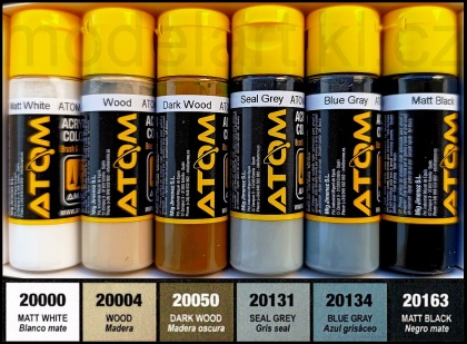 Beginners Set: Ships Vol.1 Colors Set 6x20ml, 085/ATOM-20600