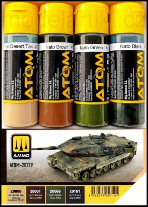 NATO Colors Set 4x20ml, 085/ATOM-20719
