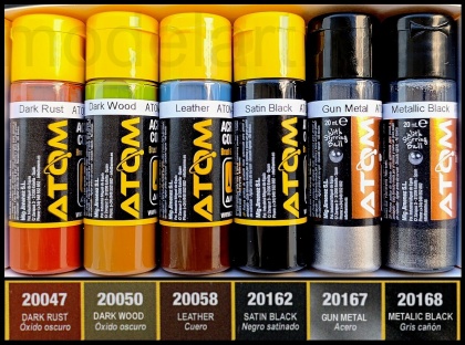 Weapons Colors Set Vol.1 6x20ml, 085/ATOM-20733