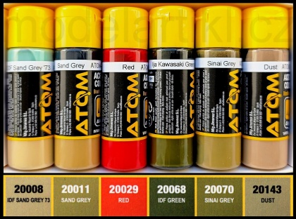 IDF Colors Set Vol.2 6x20ml, 085/ATOM-20736