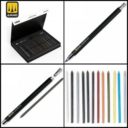 LOCK N LOAD - Weathering Rechargable Technical Pencil, 085/A.MIG-8349