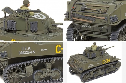 U.S. Light Tank M5A1 Stuart, 1:48, 001/32606