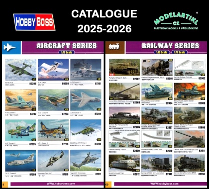Hobby Boss Catalogue 2025 - 2026, 008/KAT2025-26