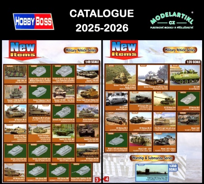 Hobby Boss Catalogue 2025 - 2026, 008/KAT2025-26